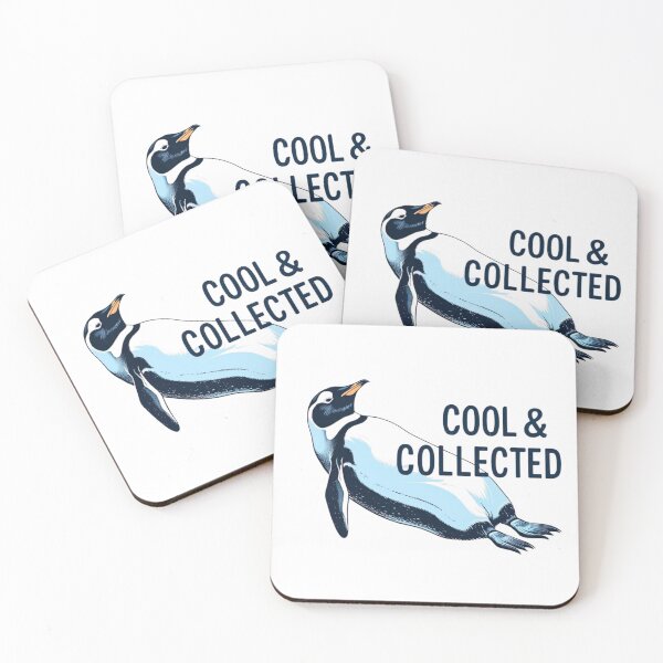 Item preview, "Penguin Zen Zone: Sleepy Penguin Relaxing - Cool and Collected   Design" designed and sold by Frame of Mind .