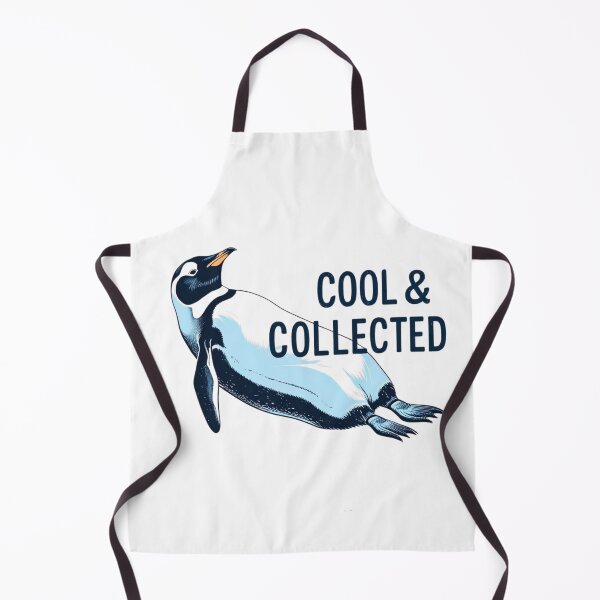 Item preview, "Penguin Zen Zone: Sleepy Penguin Relaxing - Cool and Collected   Design" designed and sold by Frame of Mind .