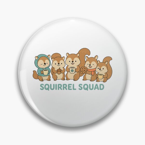 Item preview, squirrel squad  designed and sold by Bluntdivas.