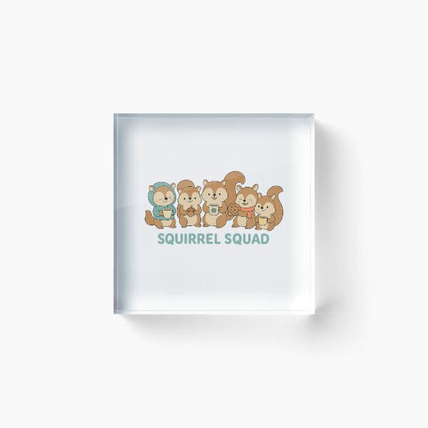 Item preview, squirrel squad  designed and sold by Bluntdivas.