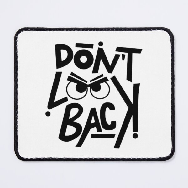 Item preview, Be optimistic, don't look back. designed and sold by Beerokrata.