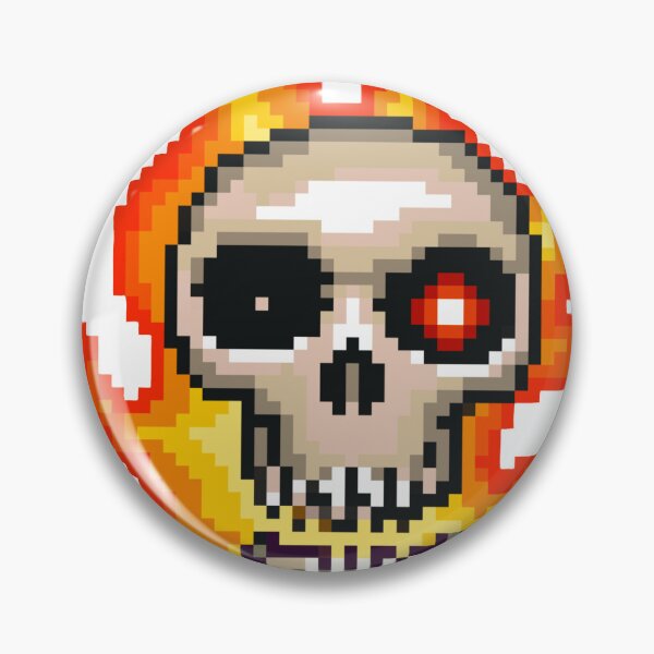 Item preview, Flaming Skull designed and sold by GaryJammerART.