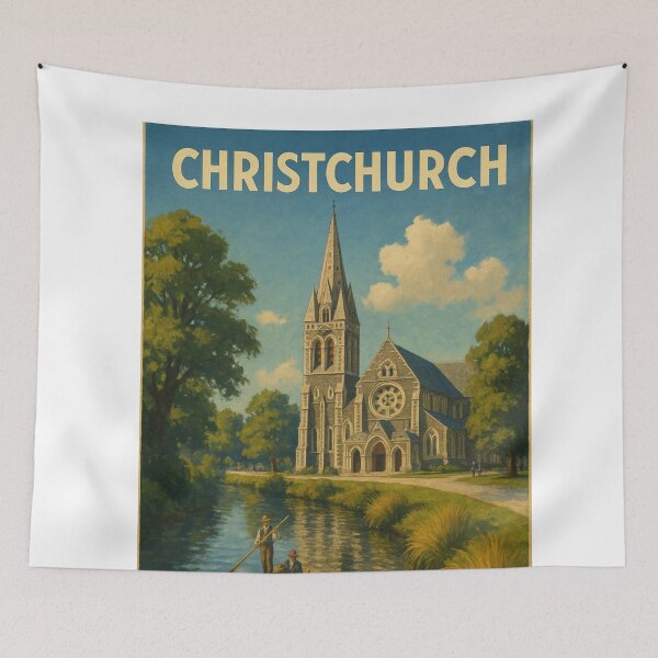 Item preview, Christchurch Cathedral and River Punting Group designed and sold by Aryabek.
