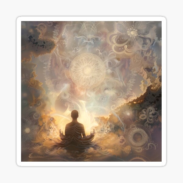 Item preview, Meditation in the flow of light designed and sold by CosmicGlyph.
