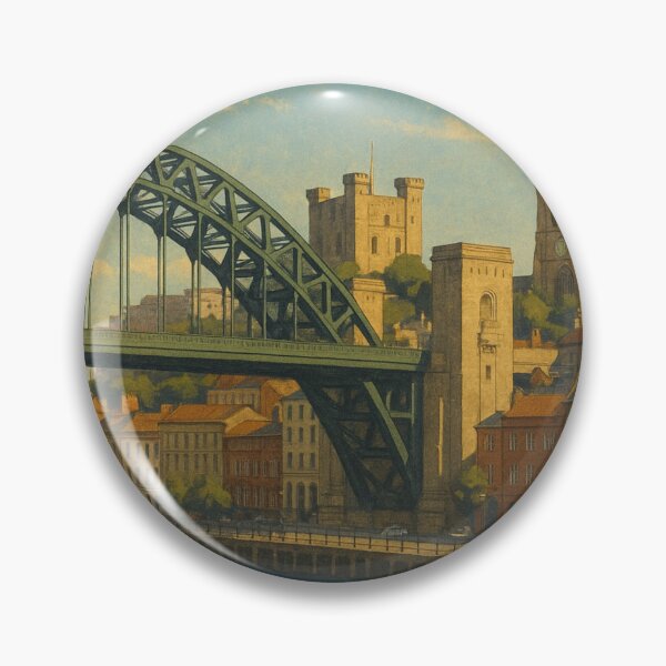 Item preview, Newcastle upon Tyne Quayside and Tyne Bridge designed and sold by Aryabek.
