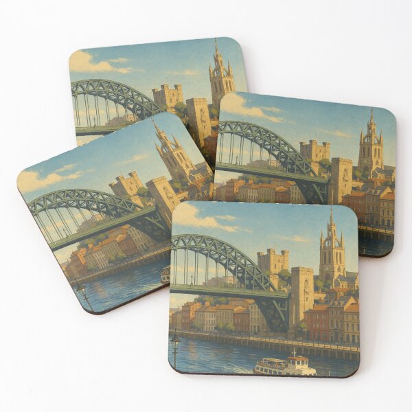 Item preview, Newcastle upon Tyne Quayside and Tyne Bridge designed and sold by Aryabek.