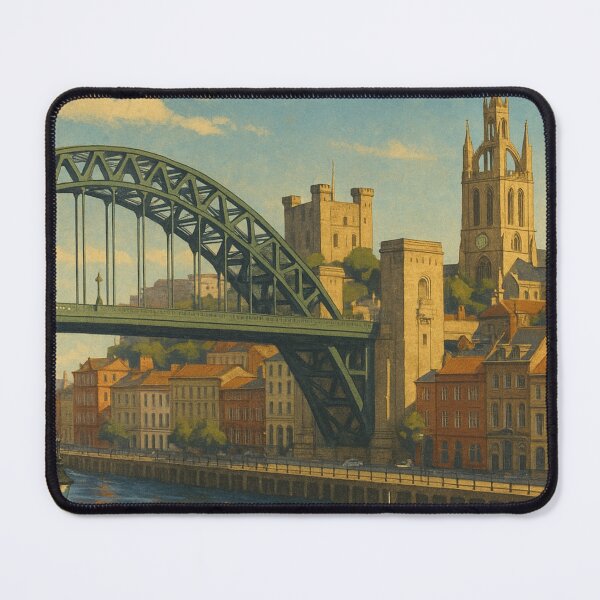 Item preview, Newcastle upon Tyne Quayside and Tyne Bridge designed and sold by Aryabek.