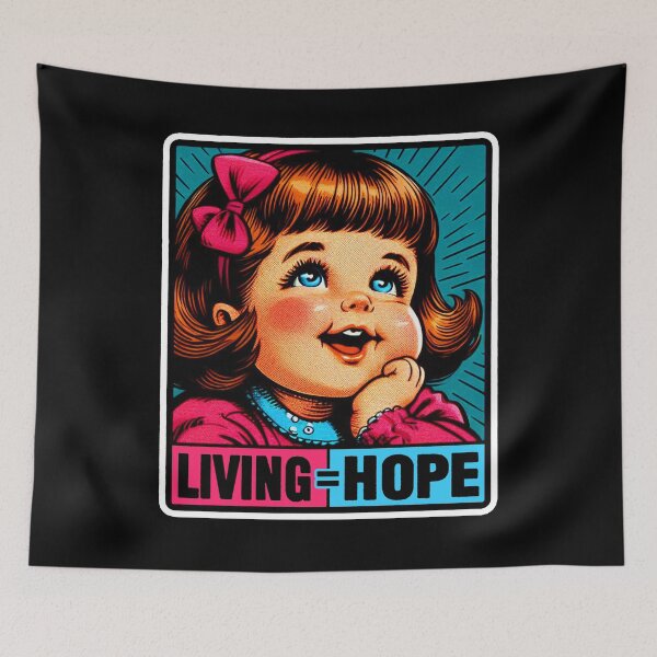 Item preview, Ecclesiastes 9:4 The Living Has Hope designed and sold by plushism.