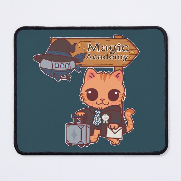 Item preview, Magic Cat Student at Wizard Academy - House of Wise designed and sold by BGMeYou.