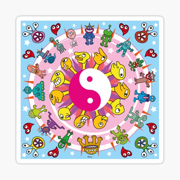 Monsutā Mandala! Sticker