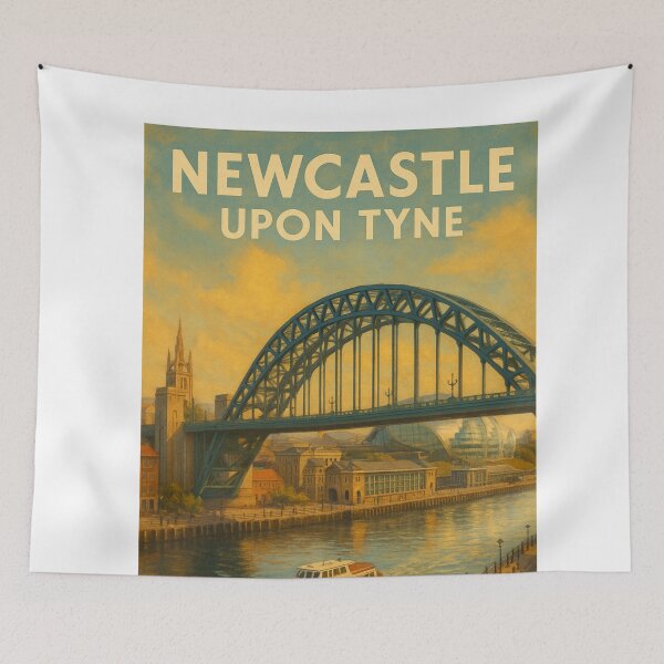 Item preview, Newcastle Tyne Bridge and Sage Gateshead Sunset designed and sold by Aryabek.