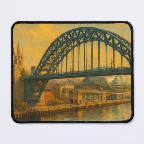 Item preview, Newcastle Tyne Bridge and Sage Gateshead Sunset designed and sold by Aryabek.