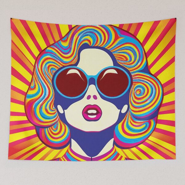 Item preview, 1969 A Polychromatic Phantasmagoria designed and sold by CharlottePlaceArt.