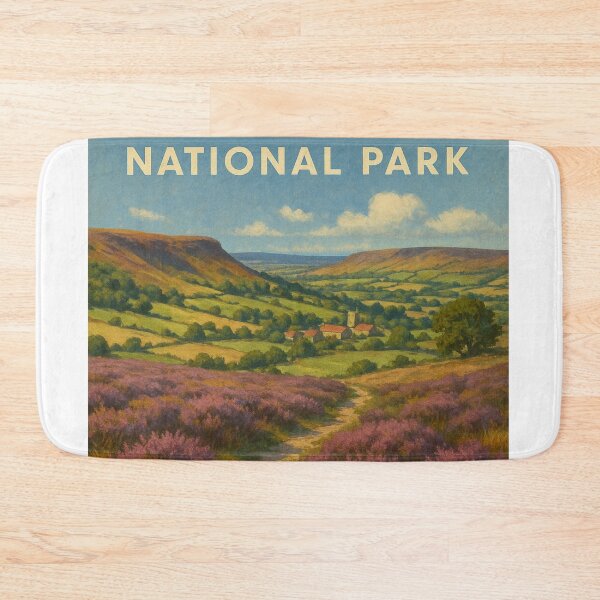 Item preview, Heather Trail in North York Moors National Park designed and sold by Aryabek.