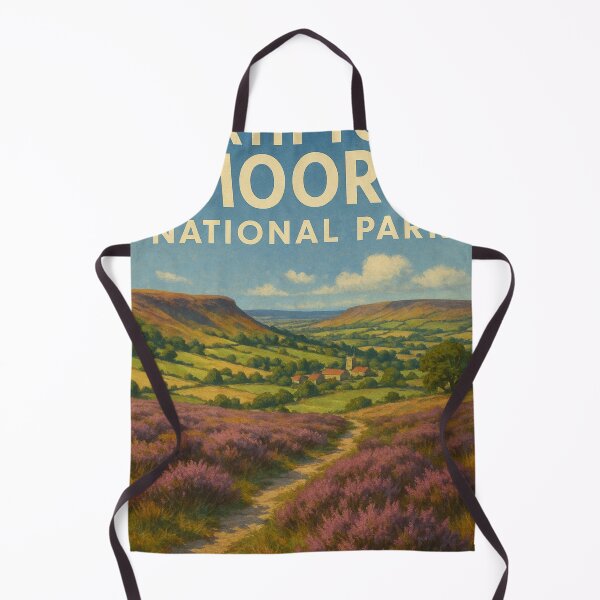 Item preview, Heather Trail in North York Moors National Park designed and sold by Aryabek.