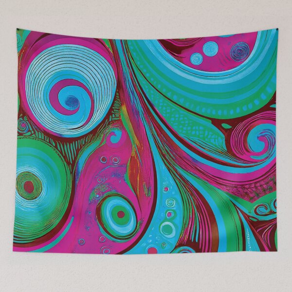 Item preview, 1969 A Polychromatic Phantasmagoria designed and sold by CharlottePlaceArt.