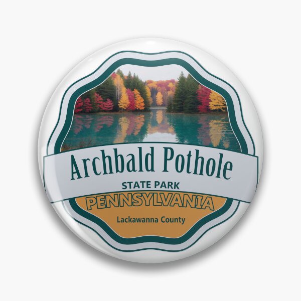 Item preview, Archbald Pothole State Park, Lackawanna County, Pennsylvania designed and sold by Wanderful-roads.