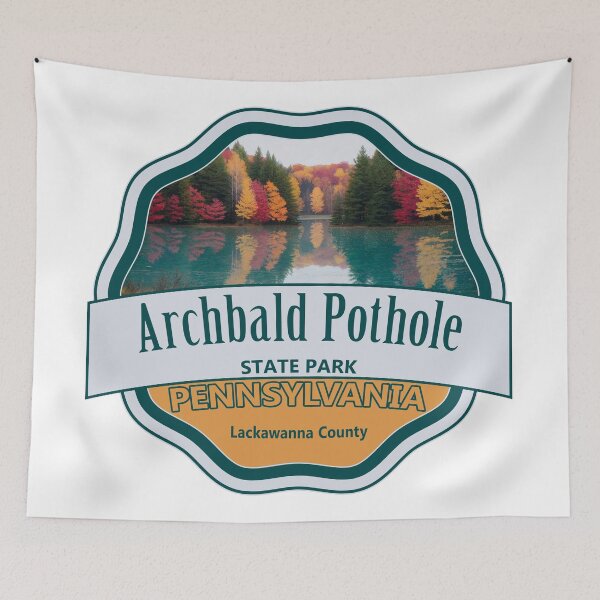 Item preview, Archbald Pothole State Park, Lackawanna County, Pennsylvania designed and sold by Wanderful-roads.