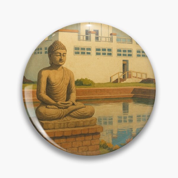 Item preview, Lumbini Buddha Garden and Sacred Reflection Pool designed and sold by Aryabek.