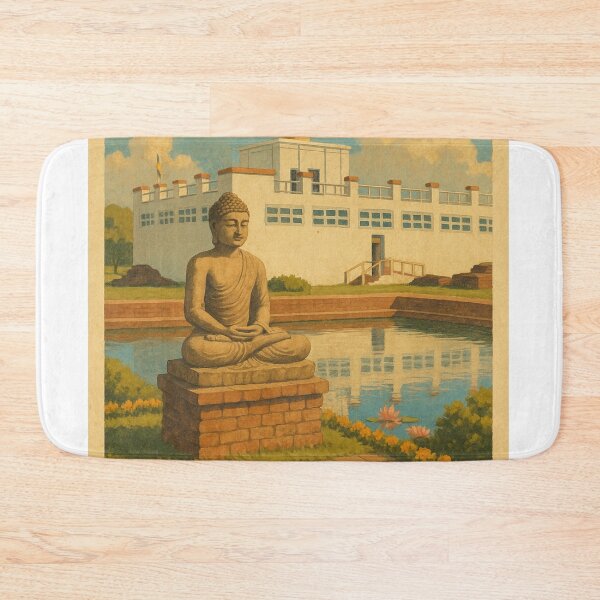 Item preview, Lumbini Buddha Garden and Sacred Reflection Pool designed and sold by Aryabek.