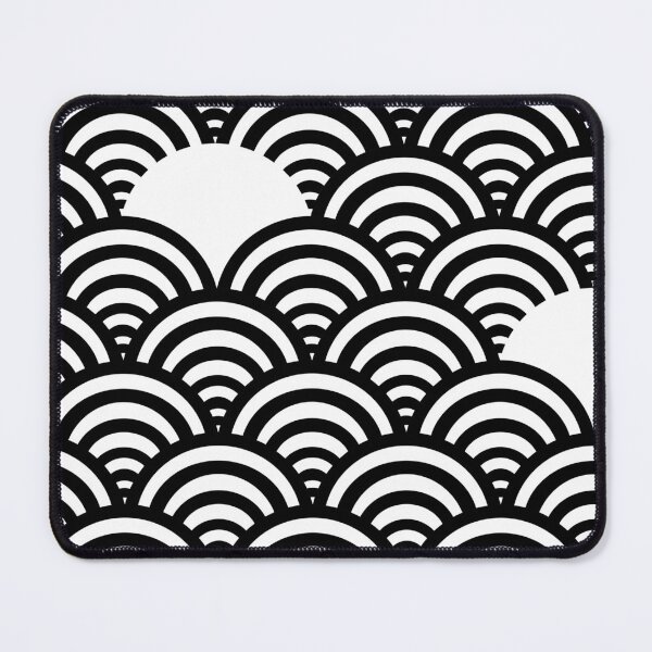 Item preview, Japanese ocean pattern designed and sold by reallydigitalstuff.