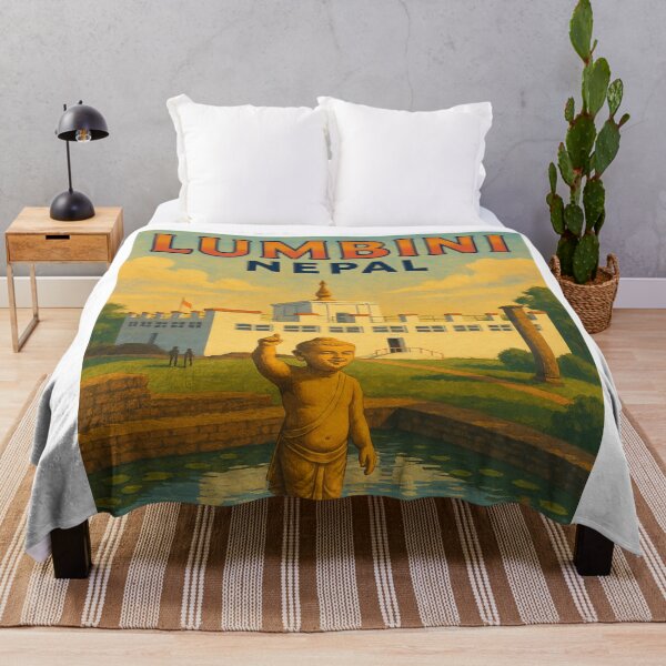 Item preview, Lumbini Maya Devi Temple with Child Buddha Statue designed and sold by Aryabek.