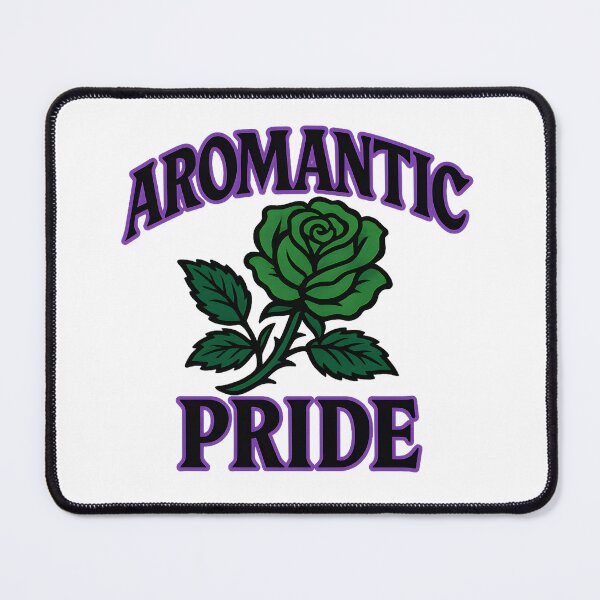 Item preview, Aromantic Pride – Bold Floral Design designed and sold by Haus Of Sin.