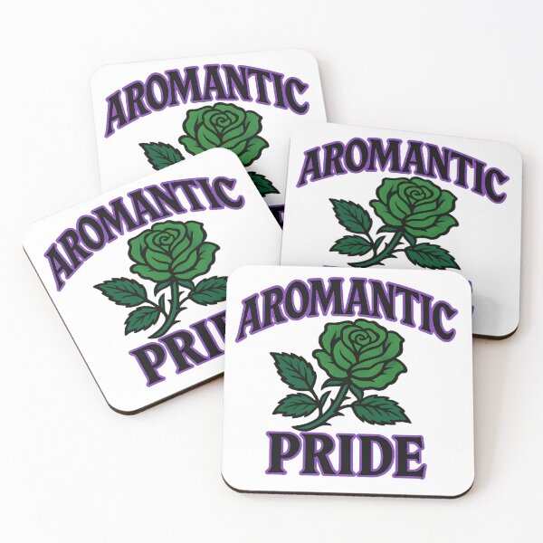 Item preview, Aromantic Pride – Bold Floral Design designed and sold by Haus Of Sin.
