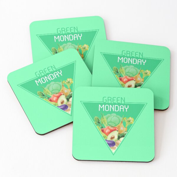 Item preview, The optimal food triangle - Green Monday designed and sold by thewishdesigns.