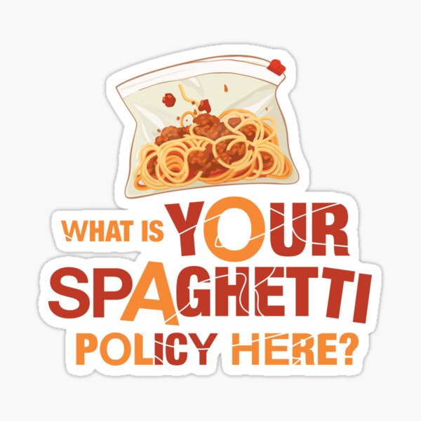 Artikel-Vorschau von Was ist hier Ihre Spaghetti-Politik?, designt und verkauft von MamSelle.