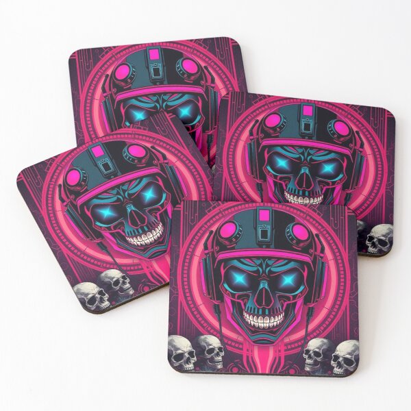 Item preview, Cyberpunk Skull designed and sold by TheDarkVault.
