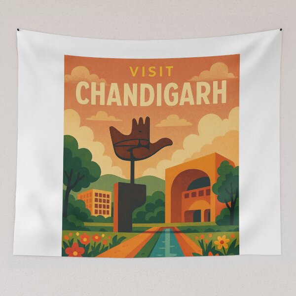 Item preview, Chandigarh Open Hand and Capitol Complex Garden designed and sold by Aryabek.