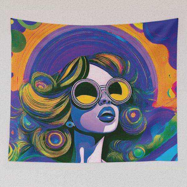 Item preview, 1969 A Polychromatic Phantasmagoria designed and sold by CharlottePlaceArt.