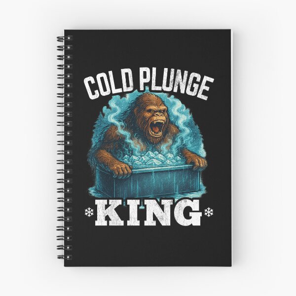 Item preview, Cold Plunge King - Funny Gorilla Ice Bath designed and sold by propellerhead.