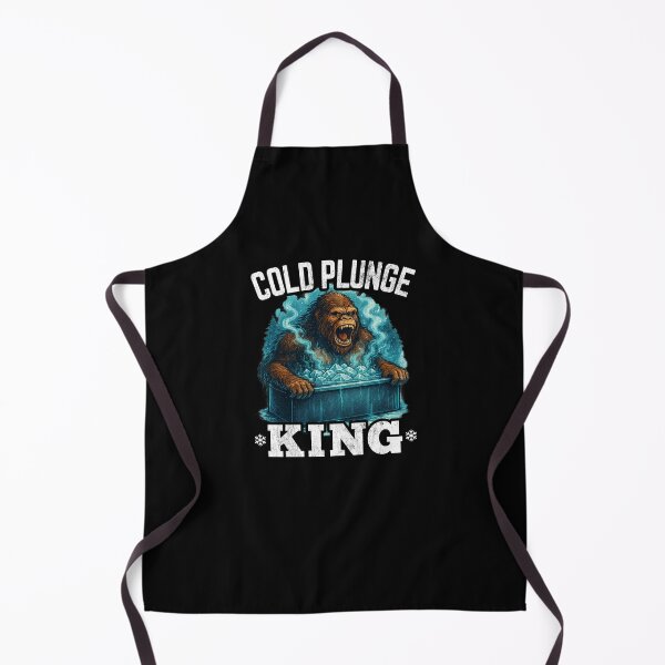 Item preview, Cold Plunge King - Funny Gorilla Ice Bath designed and sold by propellerhead.
