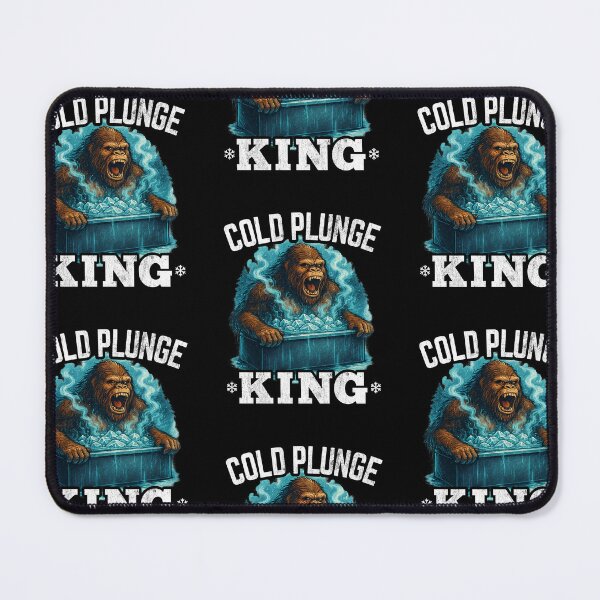 Item preview, Cold Plunge King - Funny Gorilla Ice Bath designed and sold by propellerhead.