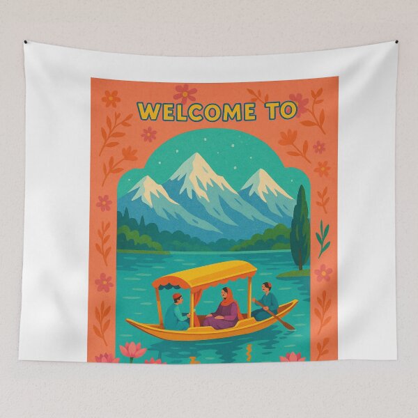 Item preview, Kashmir Shikara Ride and Himalayan Peaks designed and sold by Aryabek.