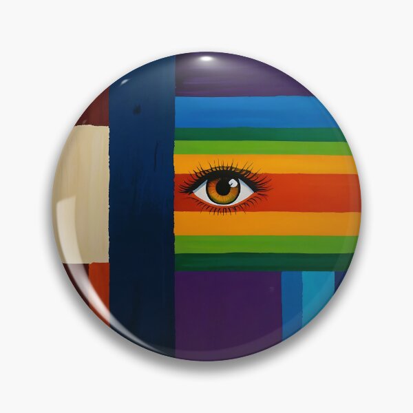 Item preview, Pop Art Eye - Vibrant Color Block Vision designed and sold by VA Design.
