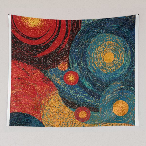 Item preview, 2152 Abstract Starry Night designed and sold by nikoart001.