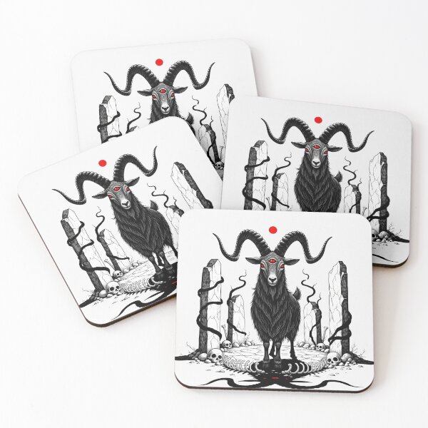 Item preview, Three-Eyed Goat of Desolation designed and sold by PixCthulhu.