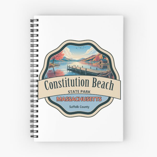Item preview, Constitution Beach, Suffolk County, Massachusetts designed and sold by Wanderful-roads.