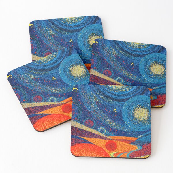 Item preview, 2154 Abstract Starry Night designed and sold by nikoart001.