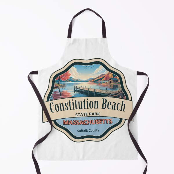 Item preview, Constitution Beach, Suffolk County, Massachusetts designed and sold by Wanderful-roads.