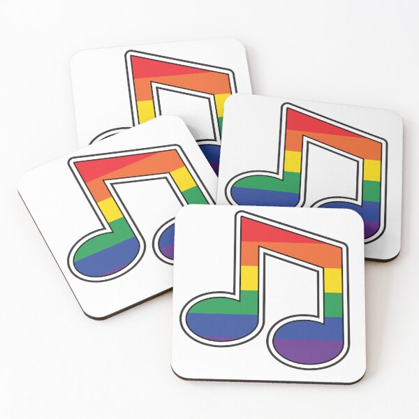 Artikelvorschau, Musiknote Regenbogen entworfen und verkauft von Creative Images.
