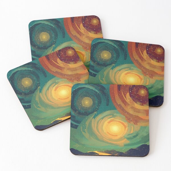 Item preview, 2156 Abstract Starry Night designed and sold by nikoart001.