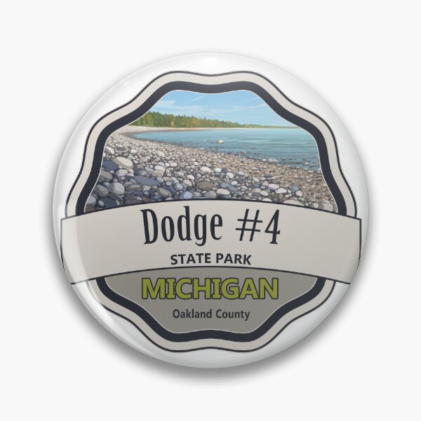 Item preview, Dodge #4 State Park, Oakland County, Michigan designed and sold by Wanderful-roads.