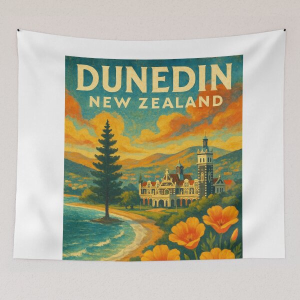 Item preview, Dunedin Historic Railway Station by the Sea designed and sold by Aryabek.