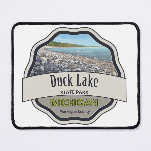 Item preview, Duck Lake State Park, Muskegon County, Michigan designed and sold by Wanderful-roads.