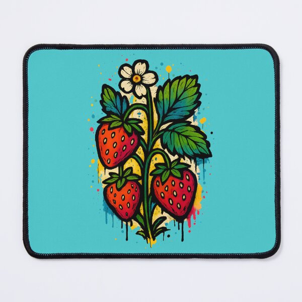 Item preview, Wild Strawberry – Botanical Art Print designed and sold by Toftart.