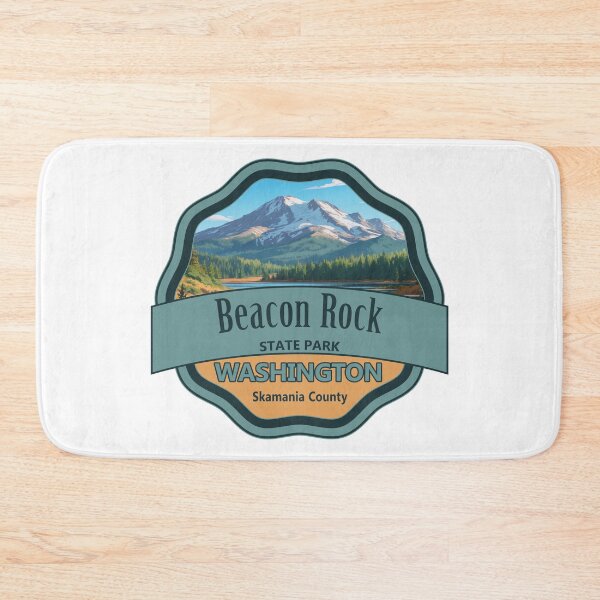 Item preview, Beacon Rock State Park, Skamania County, Washington designed and sold by Wanderful-roads.